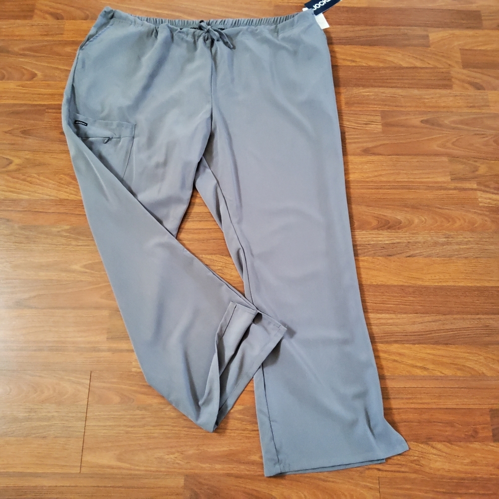 Jockey Cargo Scrub Pants 3X Gray New